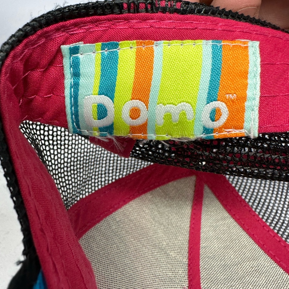 NEW Domo DJ Neon Mesh Adjustable SnapBack Hat RARE L1 - Picture 6 of 7